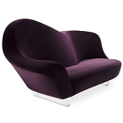 Xavier Lust Aubergine Sofa