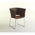 Philippe Bestenheider Kente Chair, Coffee Table and Flower Box