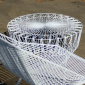 Bend Seating Drum Table Stool
