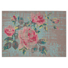 Charlotte Lancelot Canevas Flower Rug