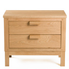 De La Espada Weekend 2 Drawer Bedside Chest