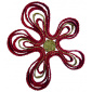 Invotis Orange Studio Table Flowers