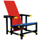 Mario Minale Red Blue Lego Chair