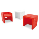 Gianni Menguzzato and Claudio Nascimben Crossover Pouf