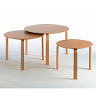 J&oslash;rgen M&oslash;ller Round Nesting Tables