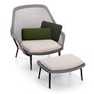 Ronan & Erwan Bourellec Slow Chair and Ottoman