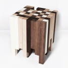Hangar Design Group Legnoquadro Table - Stool