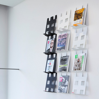 Coen Van Ham Foldr Wall Mounted Magazine Holder